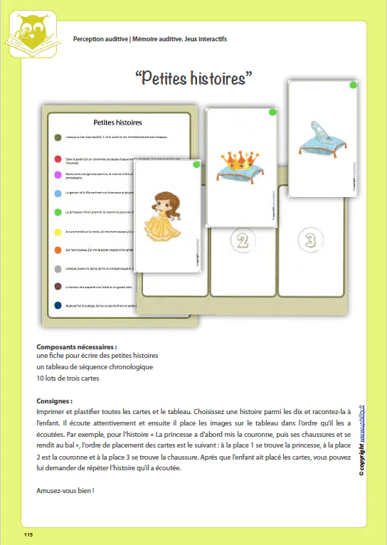 Développement de la perception auditive | LA MÉMOIRE AUDITIVE - Image 10