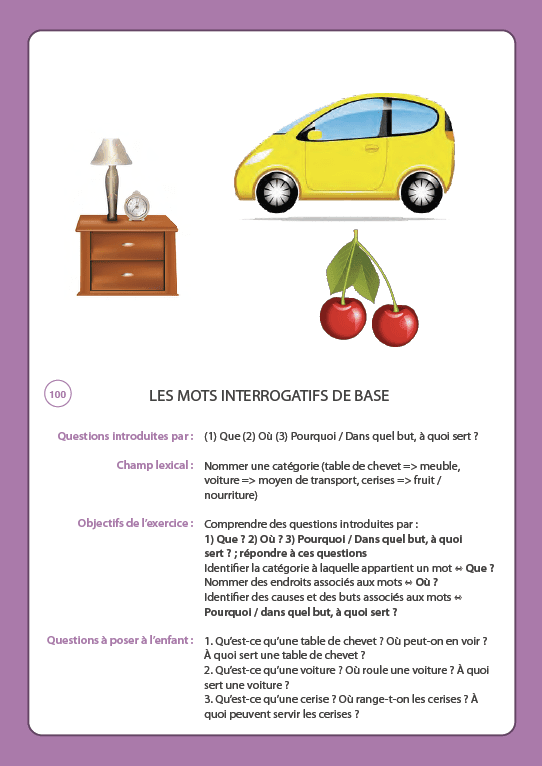 FICHES ILLUSTRÉES | Boîte à outils sémantiques : les mots interrogatifs de base - Image 6
