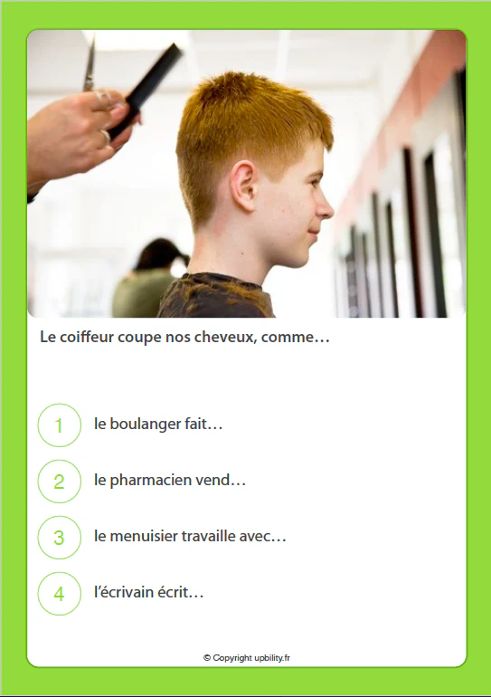 FICHES ILLUSTRÉES | S’exercer aux analogies en s’amusant - Image 3