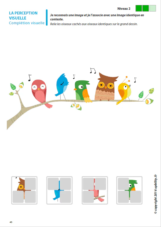 Les capacités de perception visuelle pour les enfants dyslexiques | Partie 1 : La complétion visuelle - Image 4