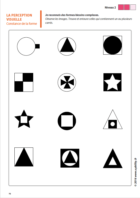 Les capacités de perception visuelle pour les enfants dyslexiques | Partie 3 : La constance de la forme - Image 4