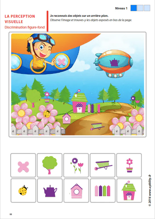 Les capacités de perception visuelle pour les enfants dyslexiques | Partie 2 : La discrimination figure-fond - Image 3