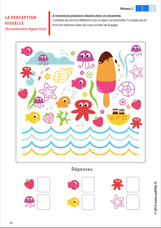 Les capacités de perception visuelle pour les enfants dyslexiques | Partie 2 : La discrimination figure-fond - Image 4