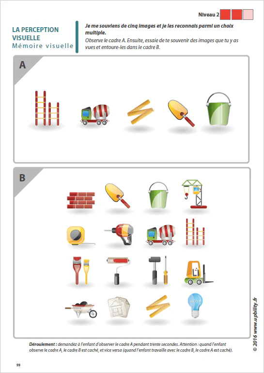 Les capacités de perception visuelle pour les enfants dyslexiques | Partie 4 : La mémoire visuelle - Image 4