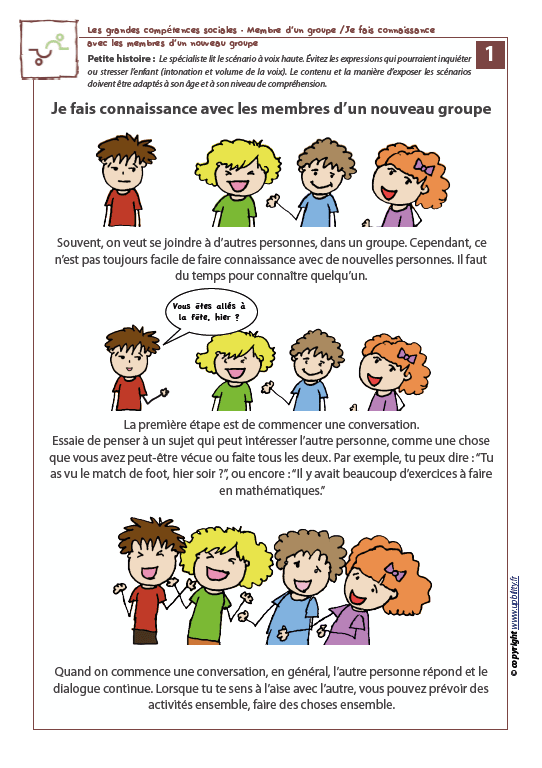 Les grandes compétences sociales | Membre d’un groupe - Image 3