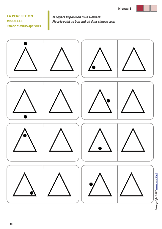 Les capacités de perception visuelle pour les enfants dyslexiques | Partie 7 : Les relations visuo-spatiales - Image 3