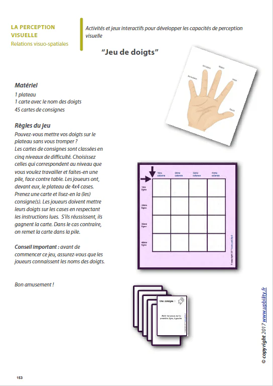 Les capacités de perception visuelle pour les enfants dyslexiques | Partie 7 : Les relations visuo-spatiales - Image 7