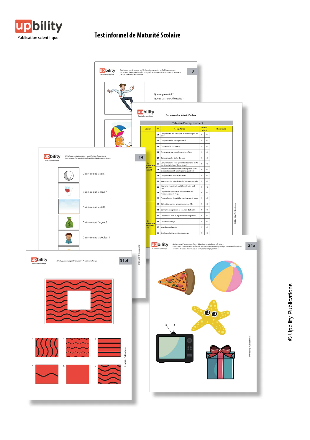 Test informel de Maturité Scolaire - Image 3
